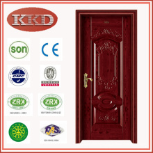 K1382 стальная деревянная дверь для внутреннего использования из Китая двери верхняя марка